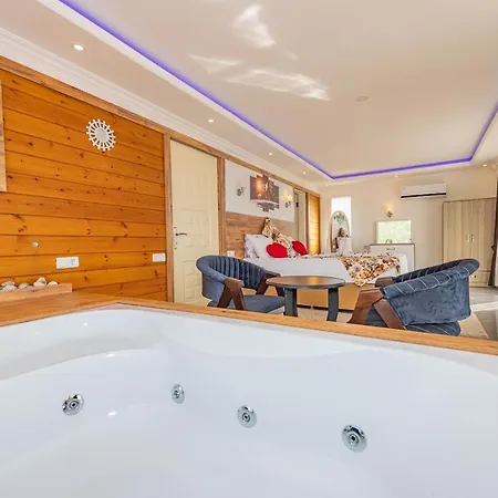 빌라 Mezopotamya - 1 Bedroom With Jacuzzi In Kalkan 카스