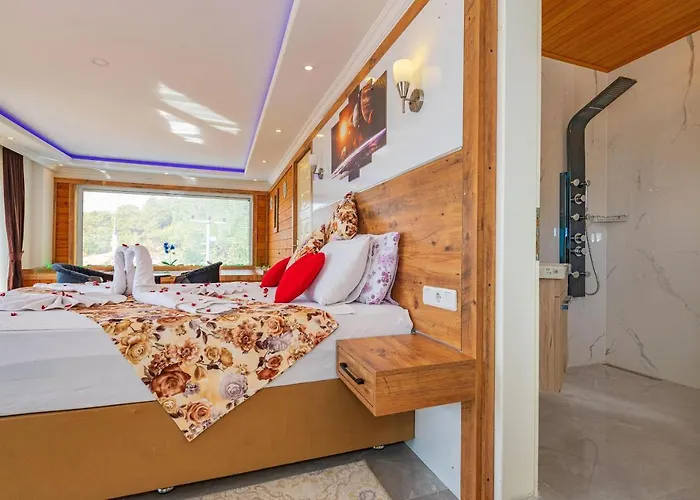 Mezopotamya - 1 Bedroom With Jacuzzi In Kalkan Villa *